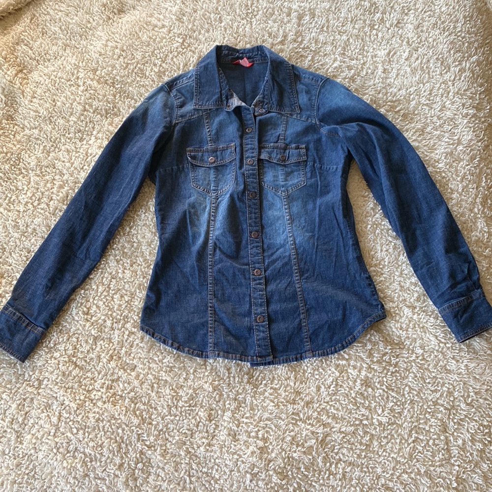 Guess Stretch Denim Shirt